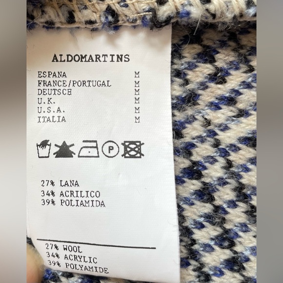 Anthropologie Ocean Funnel Neck Sweater Coat medium $380 boho bohemian - Picture 10 of 11